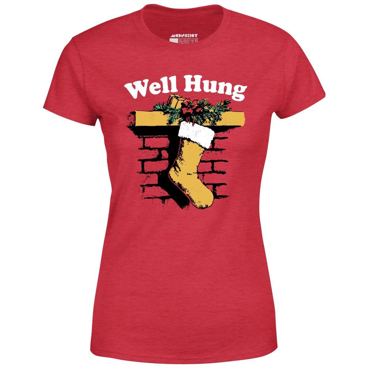 Well Hung Christmas - Women's T-Shirt Female Product Image