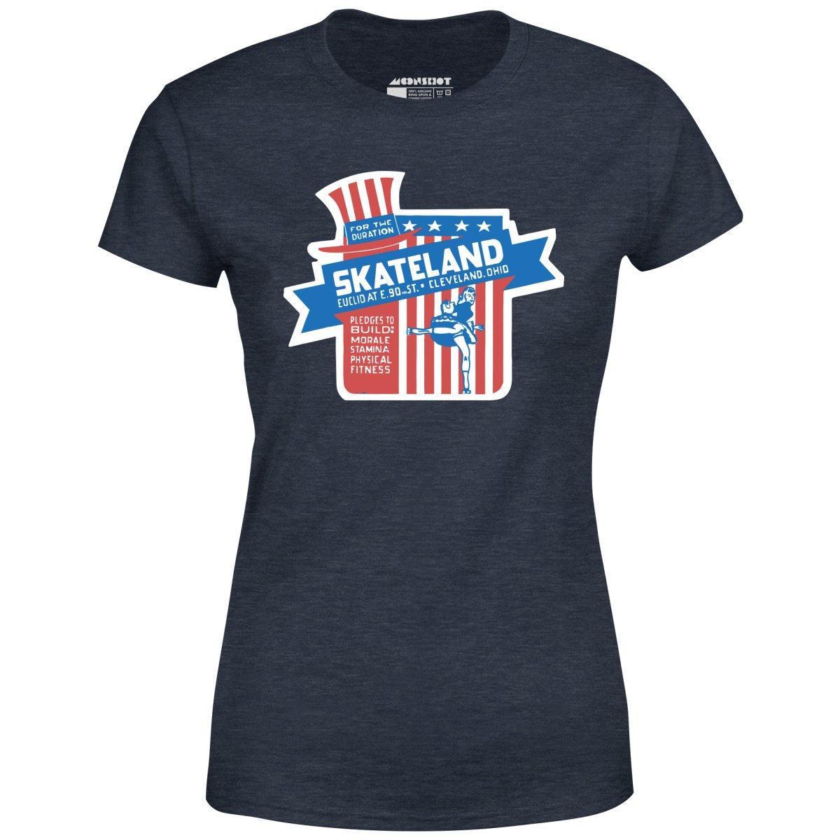 Skateland - Cleveland, OH - Vintage Roller Rink - Women's T-Shirt Female Product Image