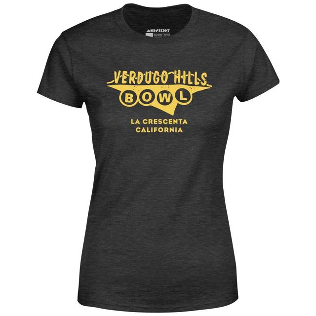 Verdugo Hills - La Crescenta, CA - Vintage Bowling Alley - Women's T-Shirt Female Product Image