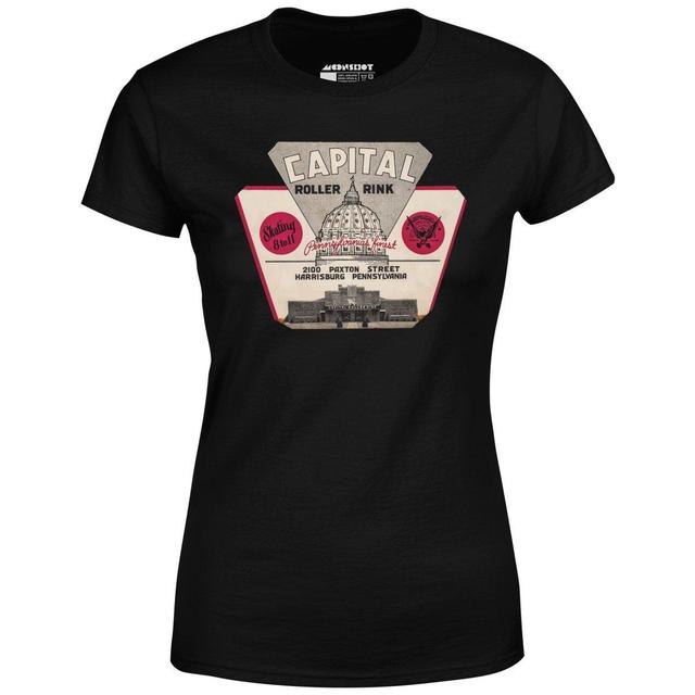 Capital Roller Rink - Harrisburg, PA - Vintage Roller Rink - Women's T-Shirt Female Product Image