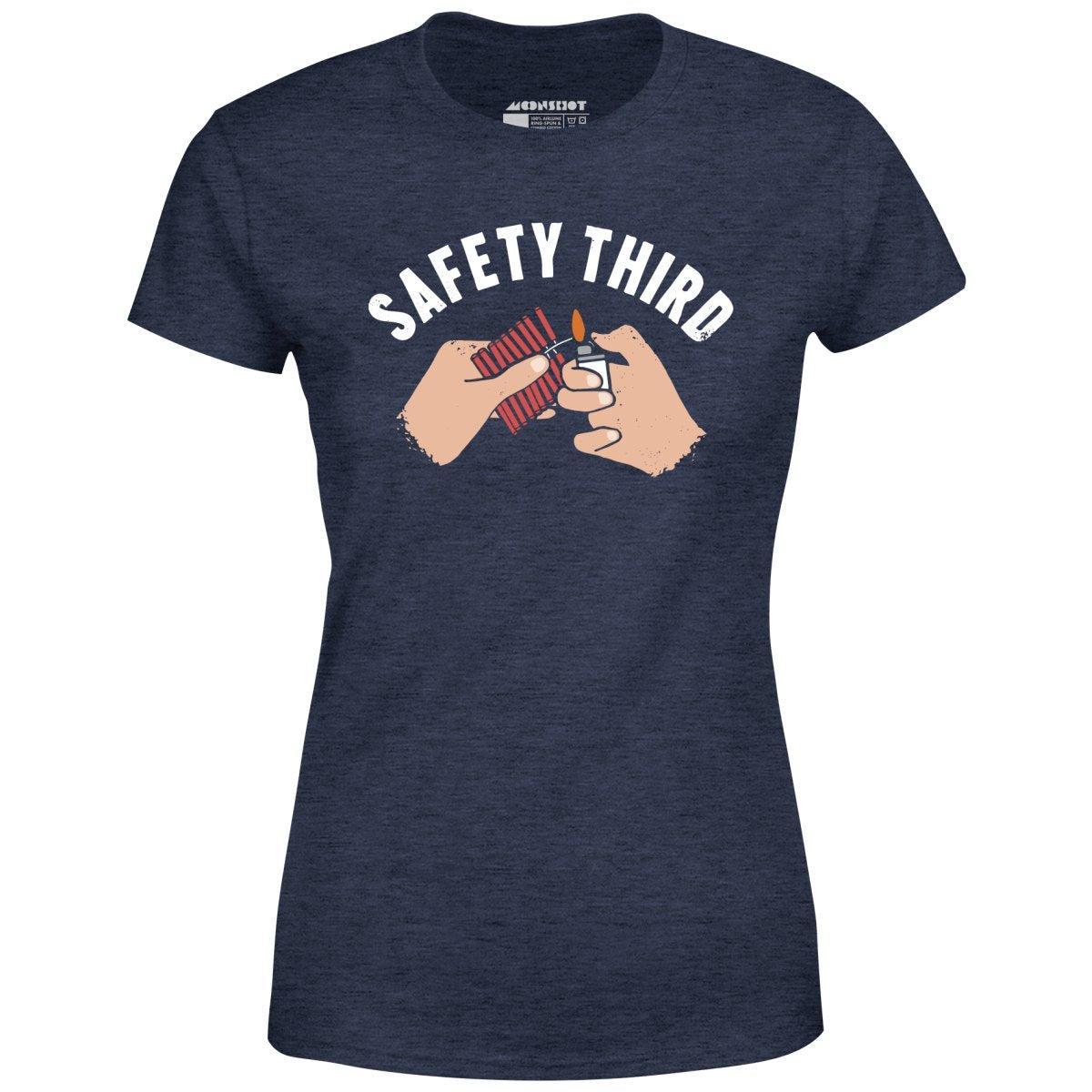 Safety Third - Women's T-Shirt Female Product Image