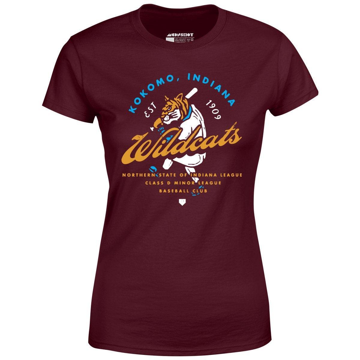 Kokomo Wildcats - Indiana - Vintage Defunct Baseball Teams - Women's T-Shirt Female Product Image