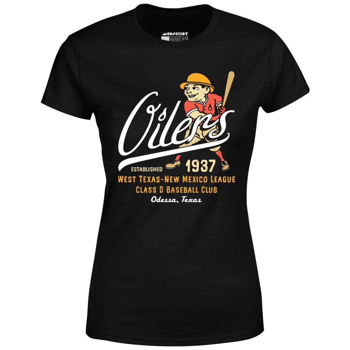 Odessa Oilers - Texas - Vintage Defunct Baseball Teams - Women's T-Shirt Female Product Image