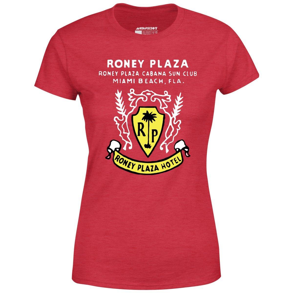 Roney Plaza - Miami Beach, FL - Vintage Hotel - Women's T-Shirt Female Product Image