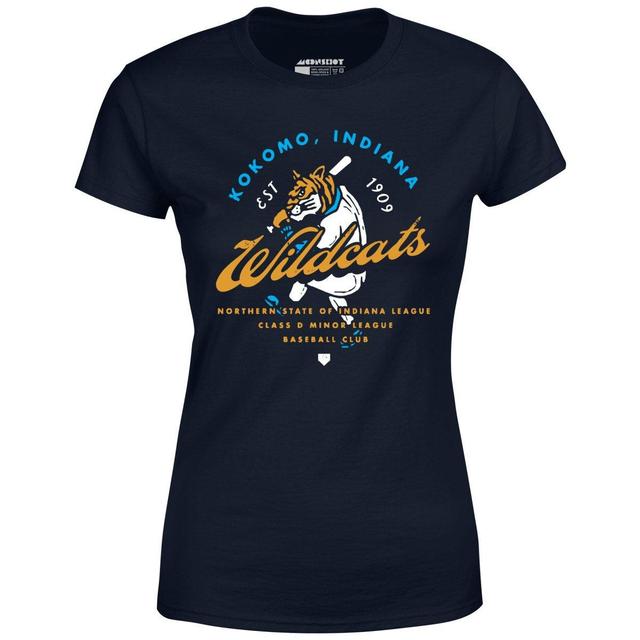 Kokomo Wildcats - Indiana - Vintage Defunct Baseball Teams - Women's T-Shirt Female Product Image