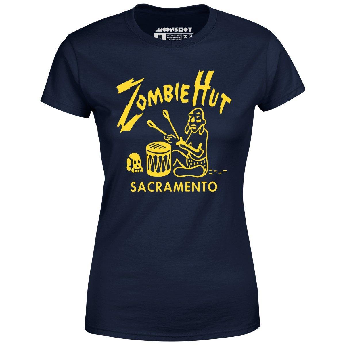 Zombie Hut - Sacramento, CA - Vintage Tiki Bar - Women's T-Shirt Female Product Image