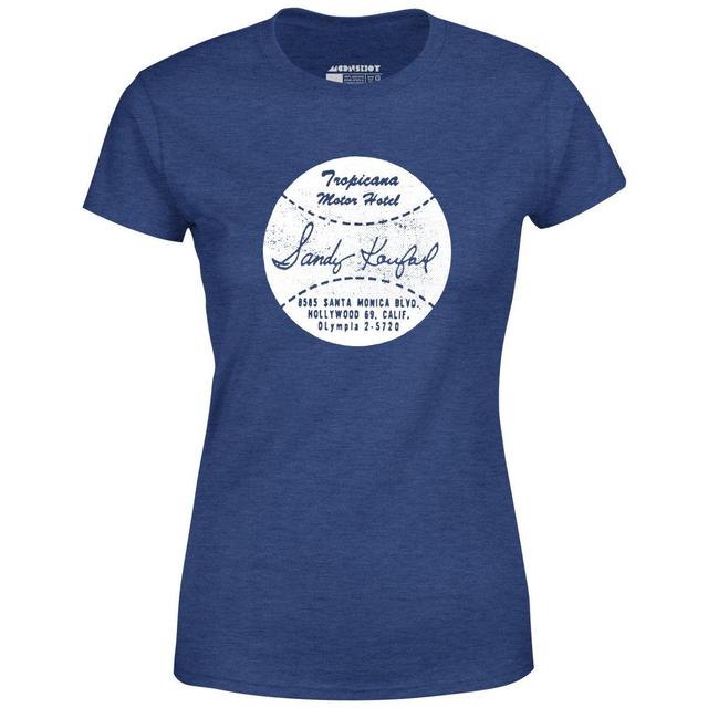 Sandy Koufax Motor Hotel - West Hollywood, CA - Vintage Hotel - Women's T-Shirt Female Product Image