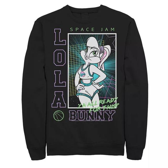 Mens Looney Tunes Space Jam Lola Bunny Yall Ready For This Sweatshirt Product Image