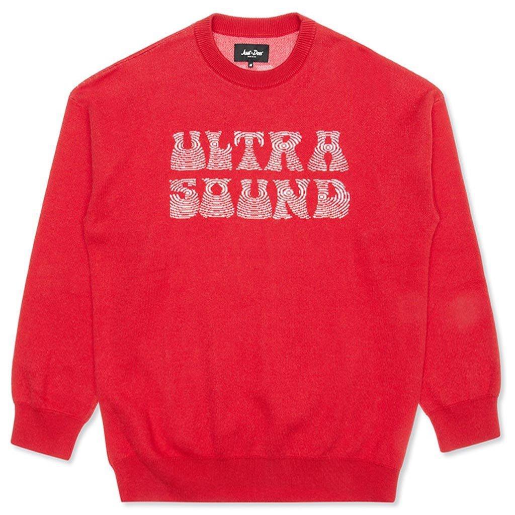 Ultra Sound Sweater - Red Male Product Image