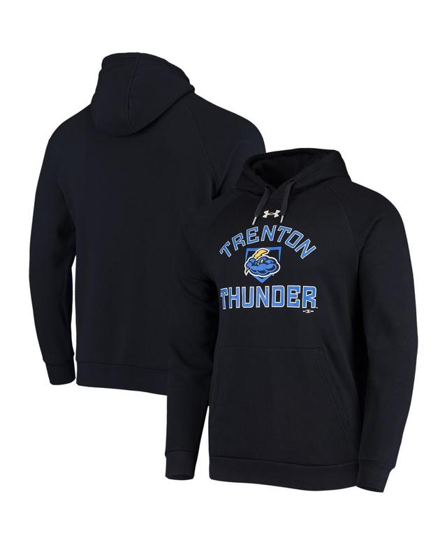 Mens Under Armour Black Trenton Thunder All Day Raglan Fleece Pullover Hoodie Product Image