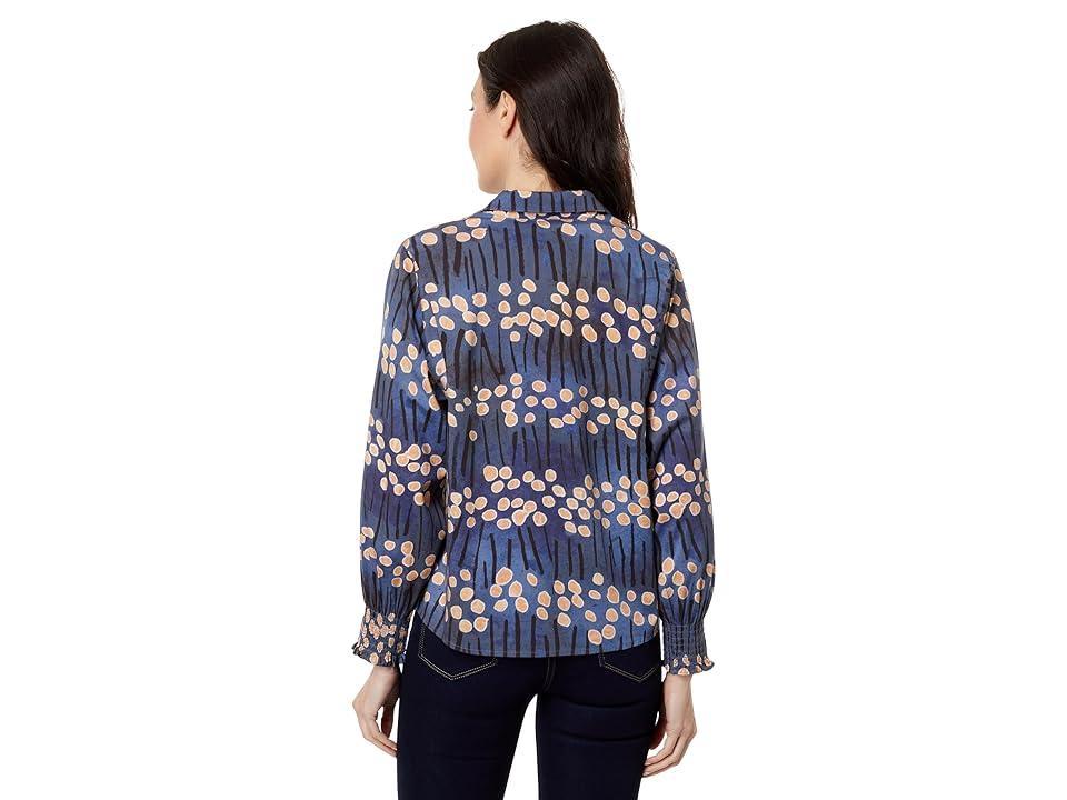 NIC+ZOE Petite Firefly Glow Top Multi) Women's Clothing Product Image