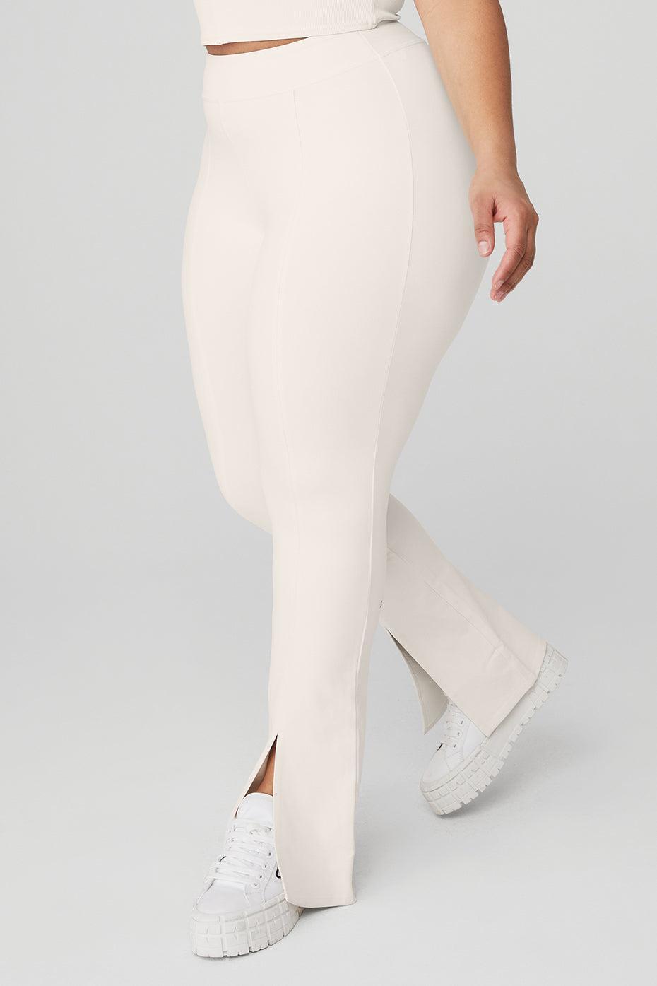 Airbrush High-Waist 7/8 Flutter Legging - Ivory Female Product Image