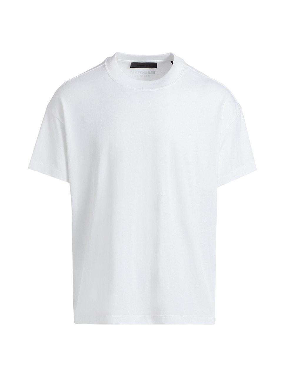 Mens Essentials Cotton-Blend T-Shirt Product Image