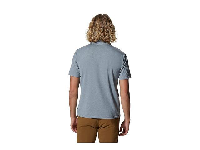 Mountain Hardwear Low Exposure Polo (Glacial EOE Stripe) Men's Clothing Product Image