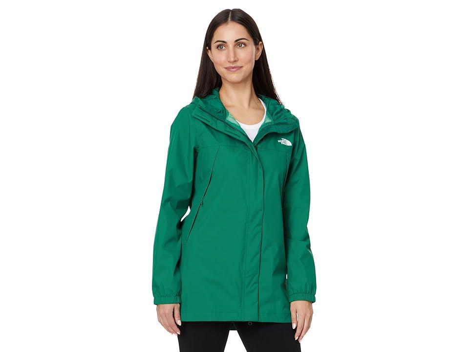 The North Face Antora Parka (Evergreen) Women's Clothing Product Image