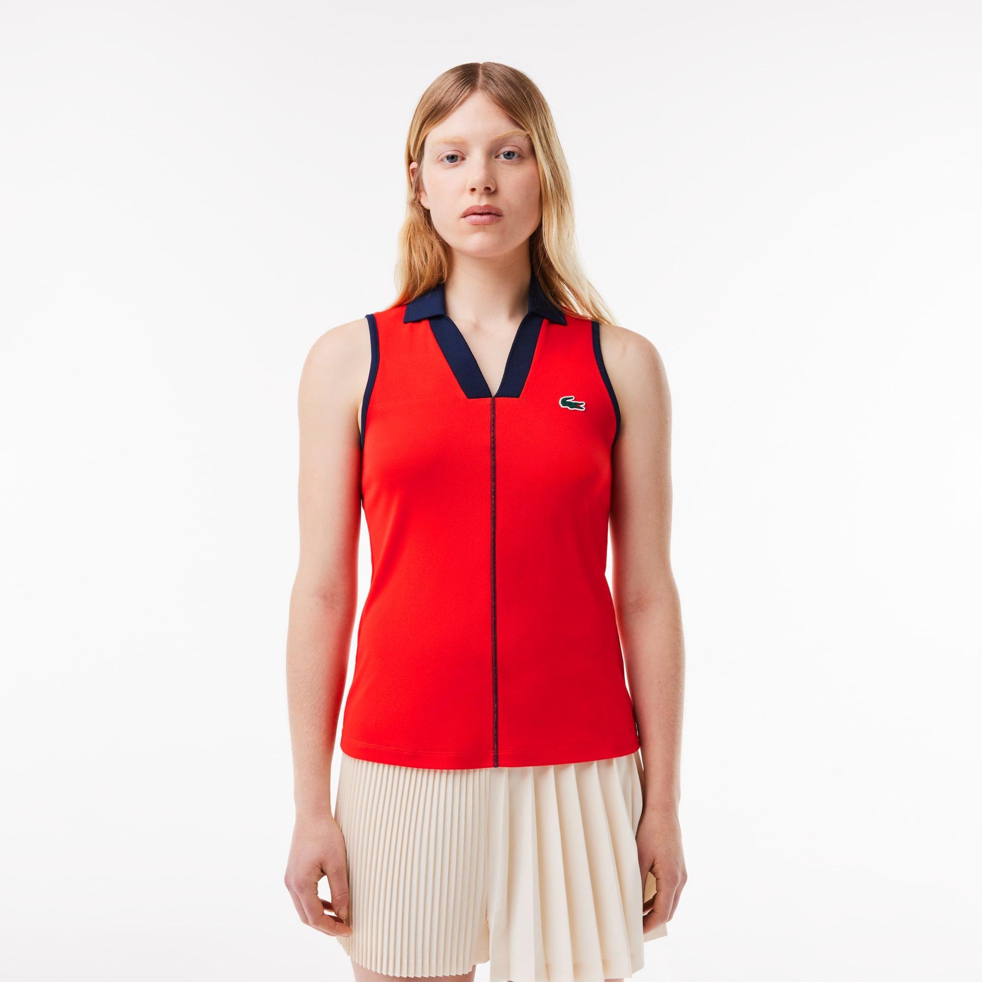 Women's Slim Fit Ultra Dry Sleeveless Tennis Polo product image