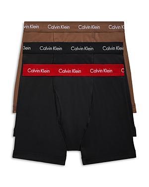 Calvin Klein Cotton Stretch Solid Boxer Briefs 3 Product Image