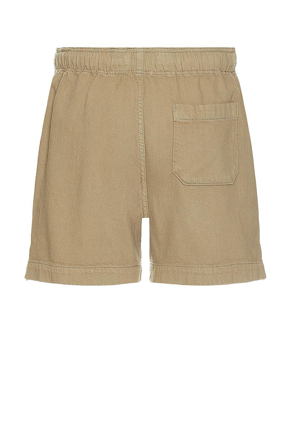 FRAME Elastic Waist Cotton Terry Shorts Product Image