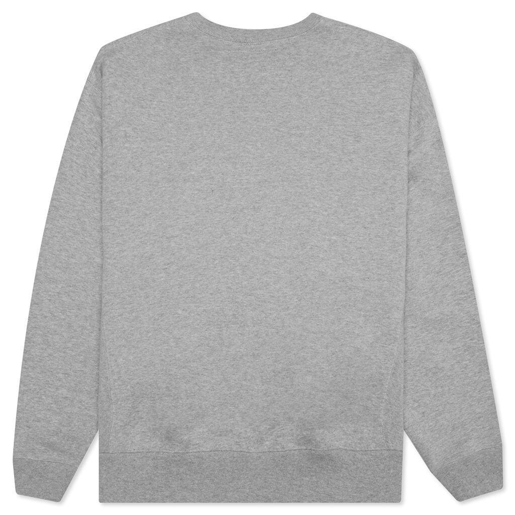 College CO L/S Crewneck - Grey Male Product Image