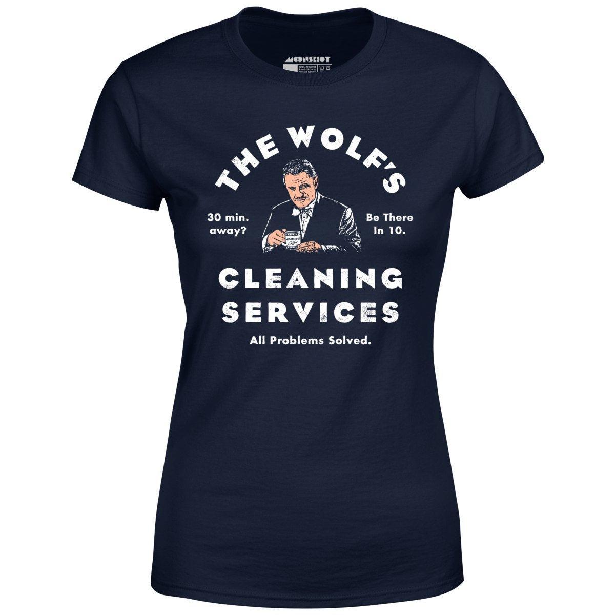 The Wolf's Cleaning Services - Women's T-Shirt Female Product Image