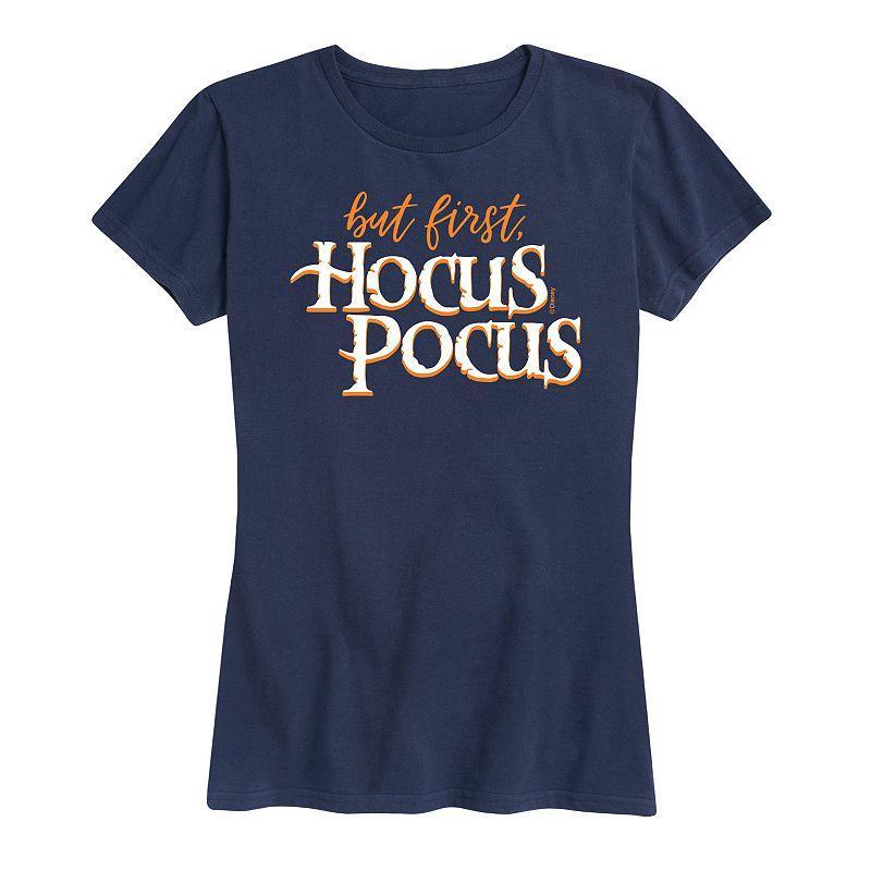 Disneys Hocus Pocus Womens But First Hocus Pocus Graphic Tee, Girls Product Image