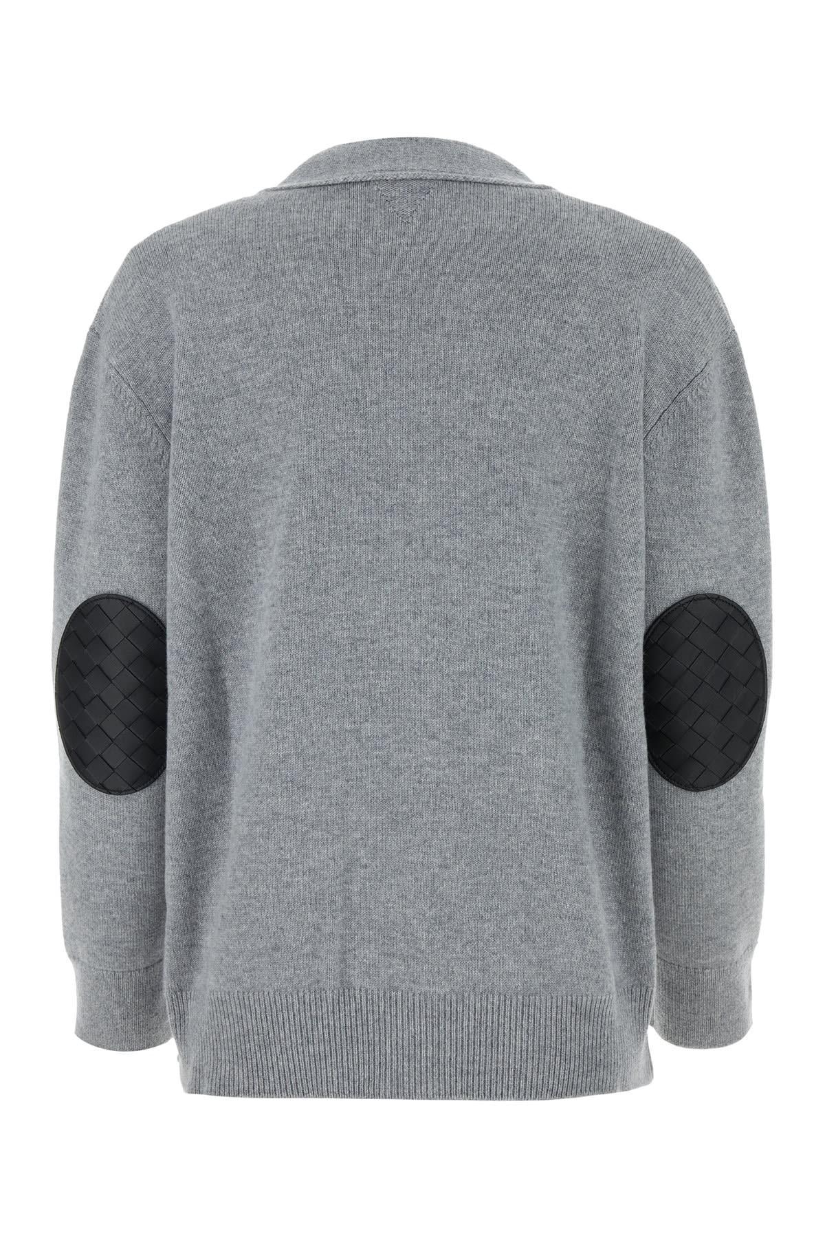 Cardigan Cashmere In Grey Product Image