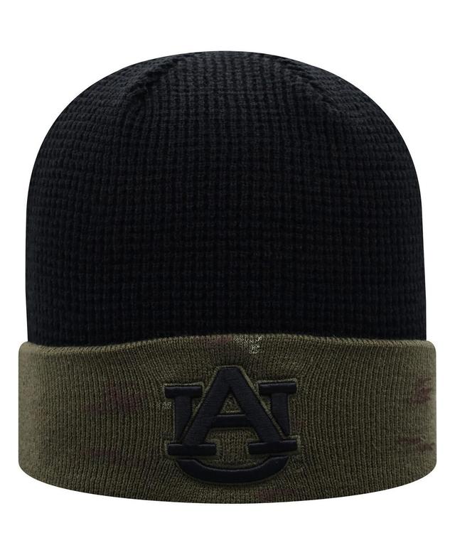 Mens Olive and Black Auburn Tigers Oht Military-Inspired Appreciation Skully Cuffed Knit Hat - Olive Product Image