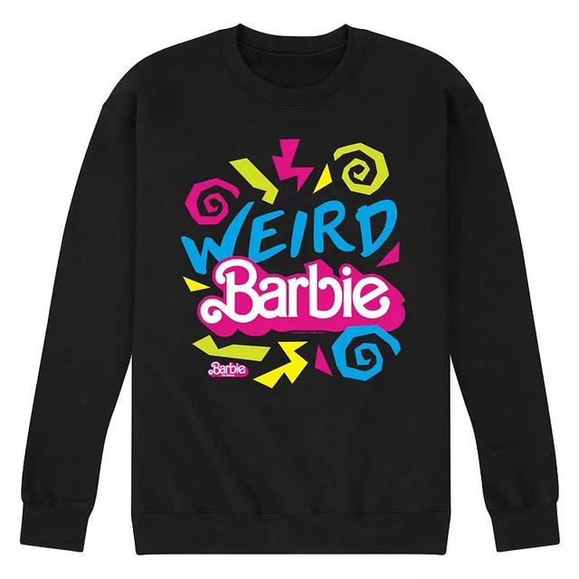 Mens Barbie The Movie Weird Barbie Fleece Sweatshirt Product Image