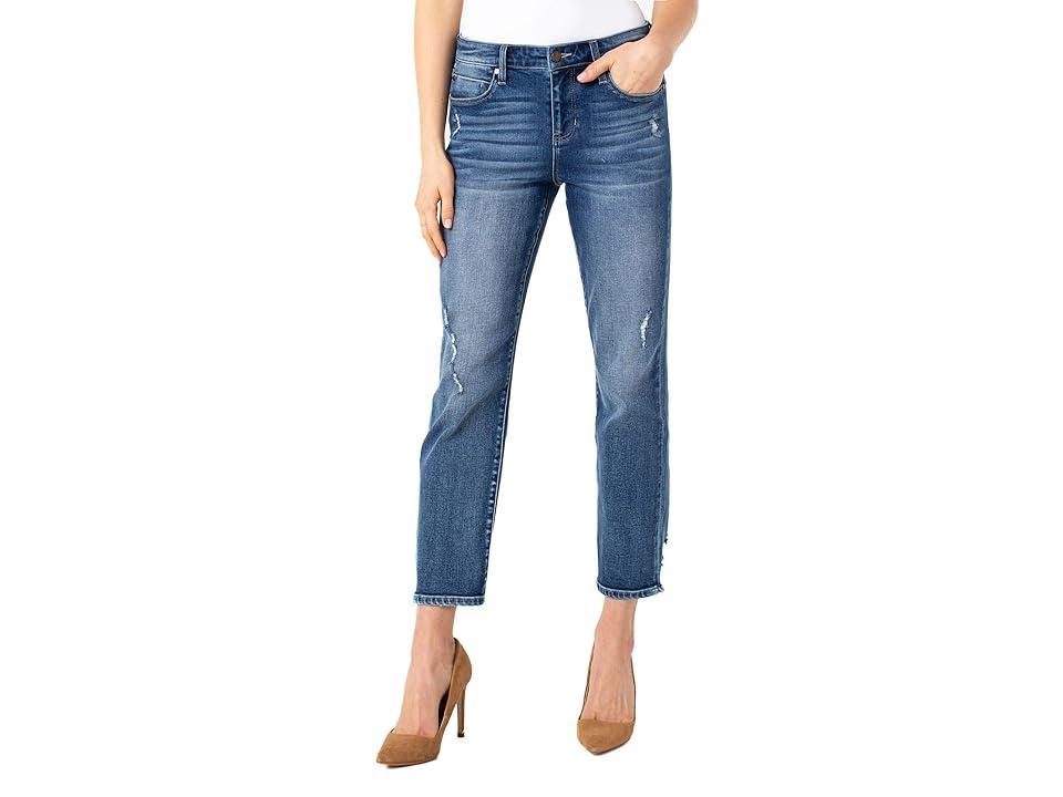 Liverpool Los Angeles Kennedy Straight Crop (Kennedy) Women's Jeans Product Image