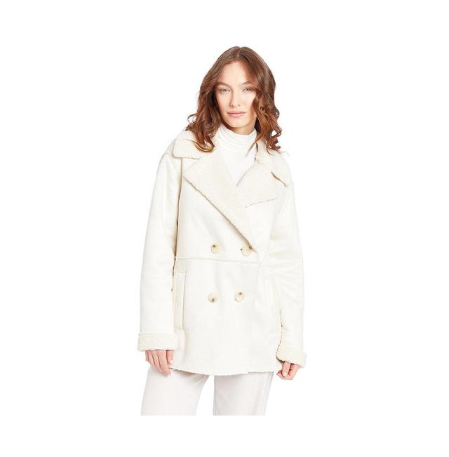 Frye Womens Andrea Faux Shearling Coat Product Image