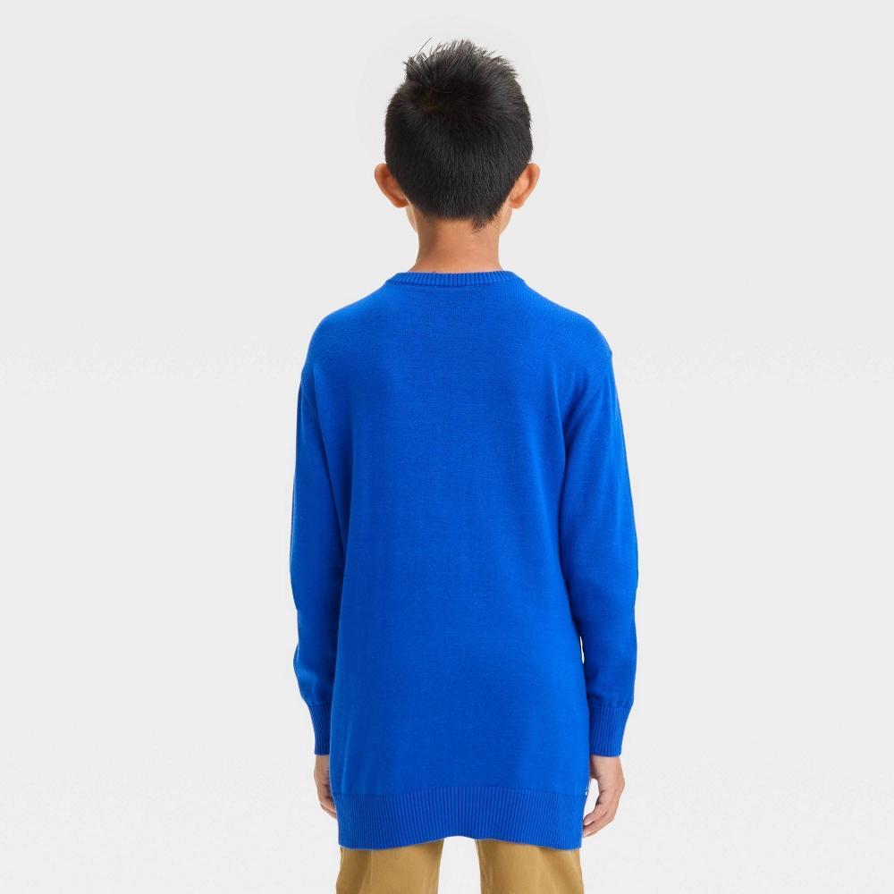 Boys' Marvel Spider-Man Snowflake Sweater - Royal Blue S Product Image