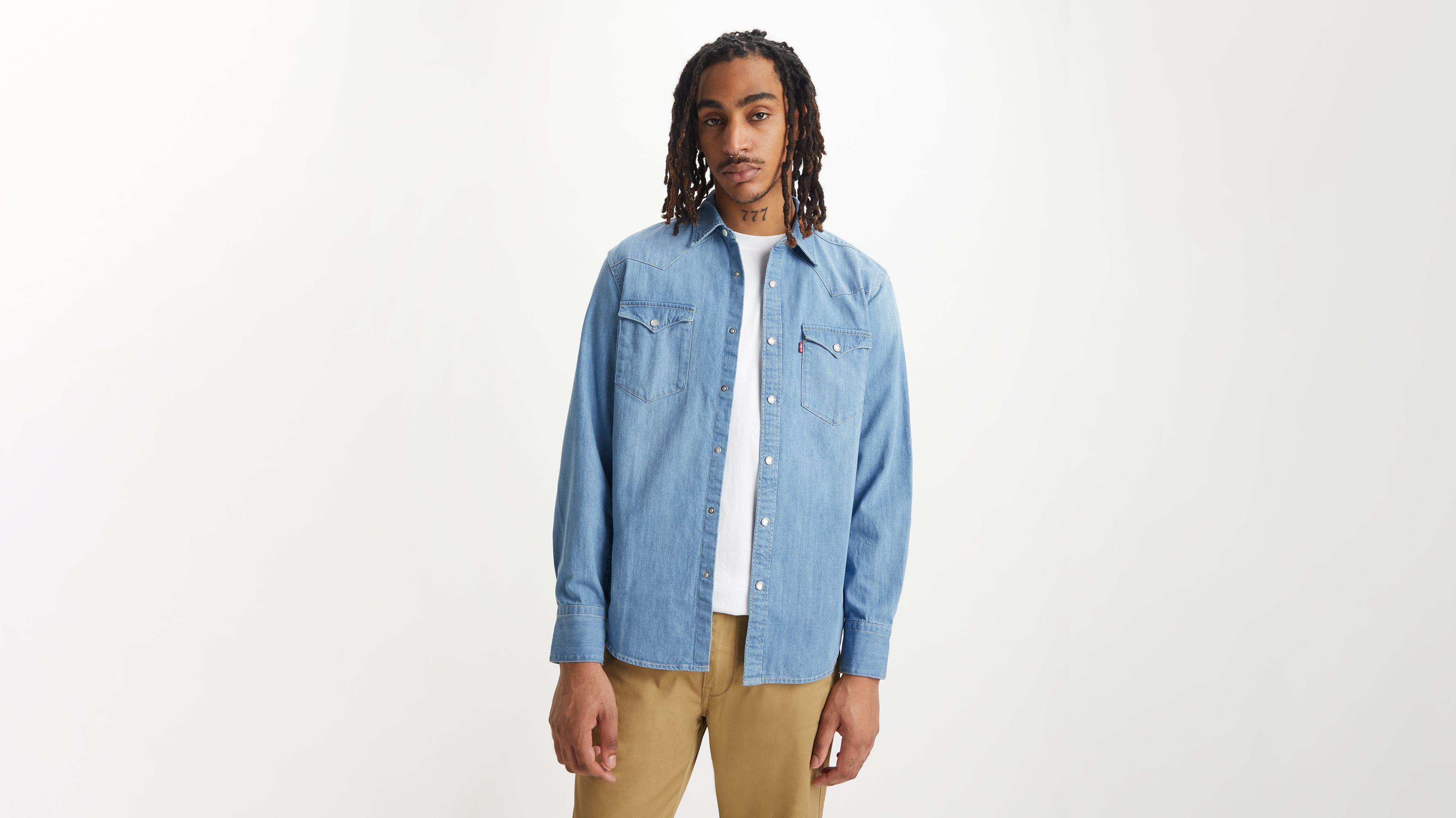 Levi's Western Denim Shirt - Men's Product Image