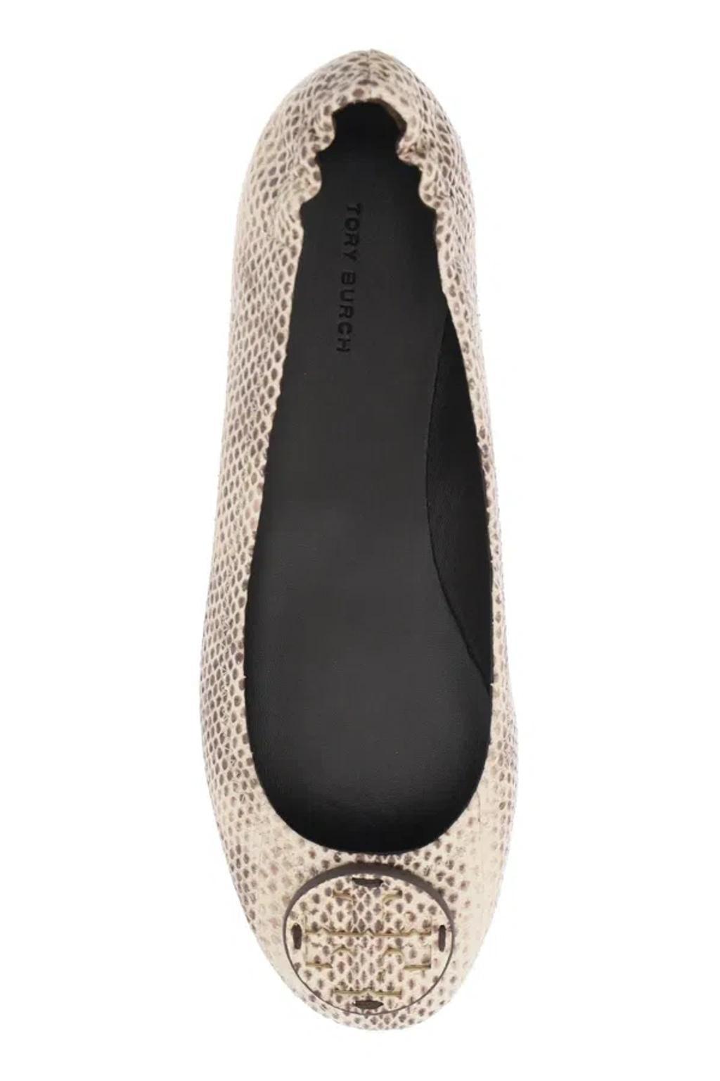 TORY BURCH Ballerine Minnie Travel In Grey Product Image