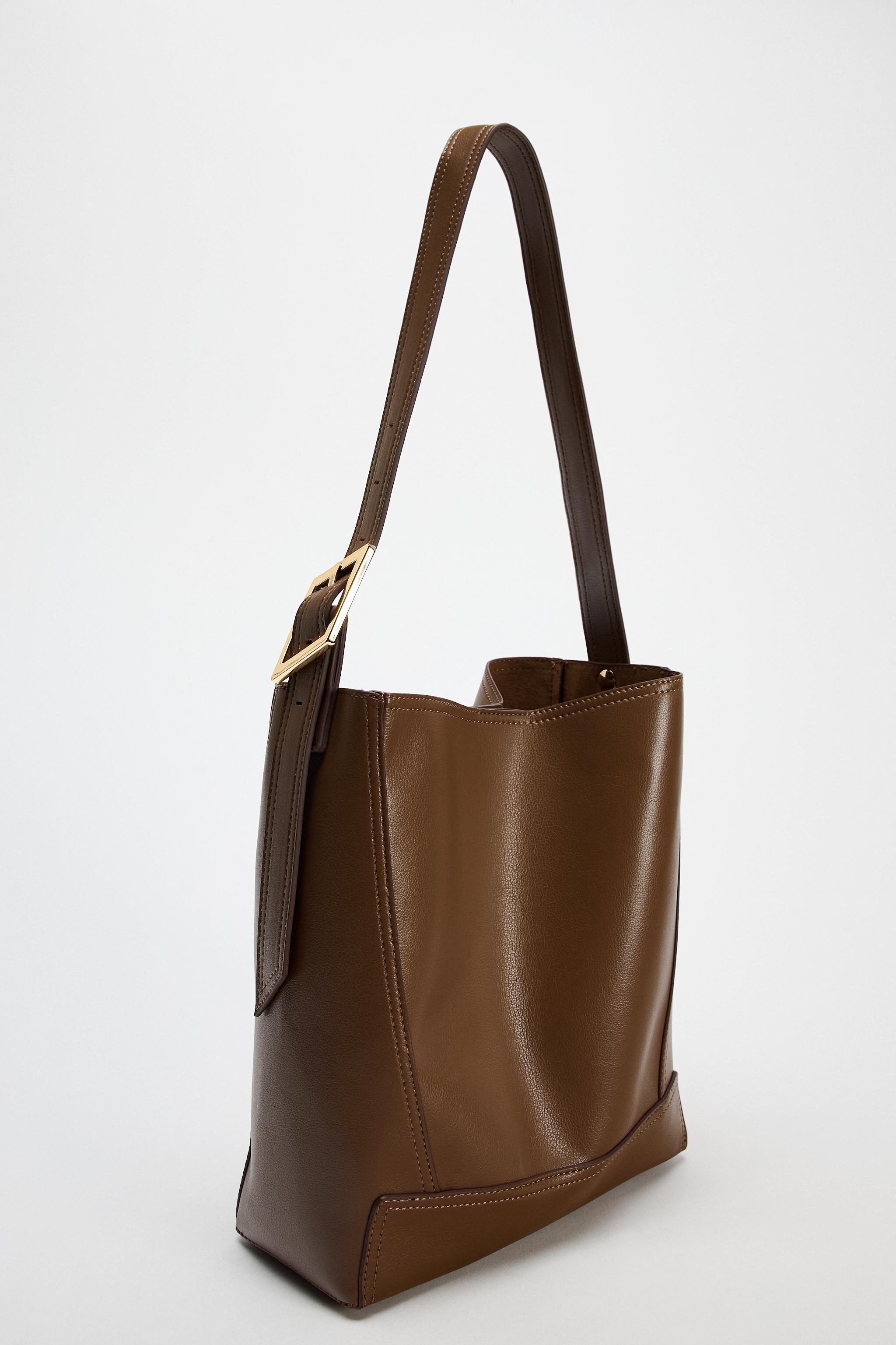 METAL TRIM BUCKET BAG Product Image