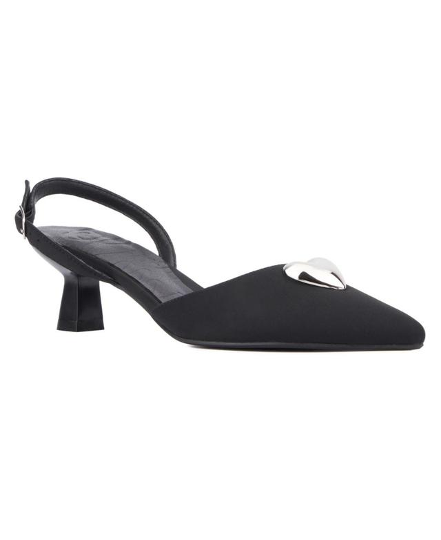 Olivia Miller Womens Mystic Slingback Heels Product Image