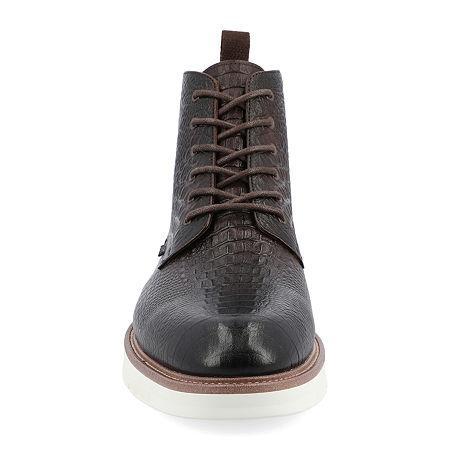 TAFT 365 Croc Embossed Leather Boot Product Image