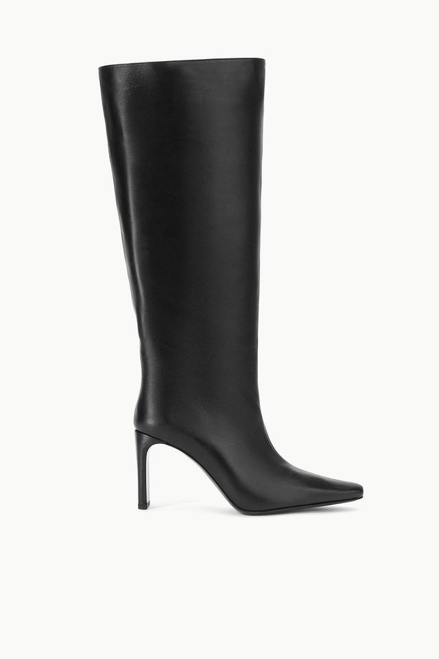 WALLY HIGH HEEL BOOT | BLACK Product Image