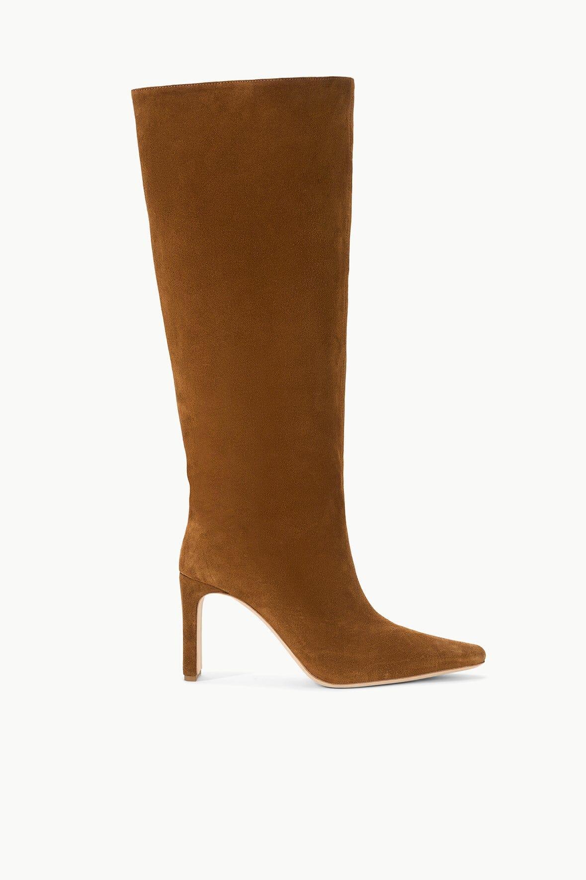 WALLY HIGH HEEL BOOT | MAHOGANY Product Image