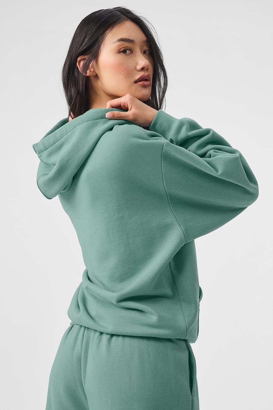 Accolade Hoodie - Botanical Green Female Product Image