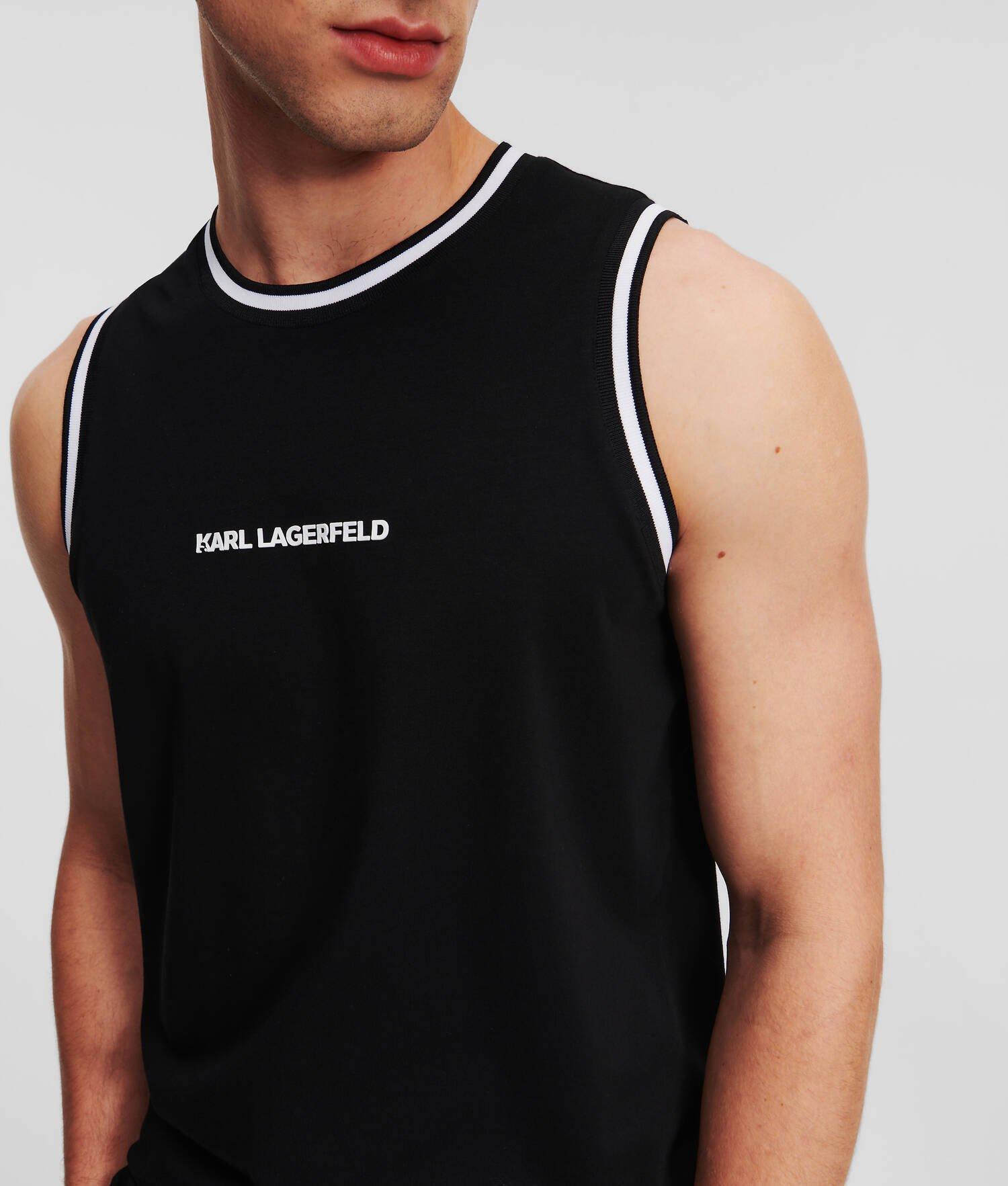 SLEEVELESS CREW NECK T-SHIRT Product Image