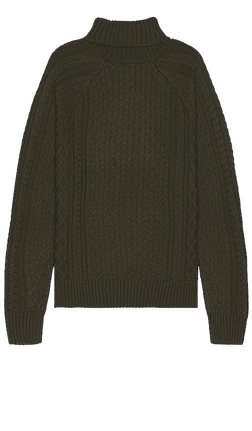 Nike Men's Life Cable Knit Turtleneck Sweater  Product Image