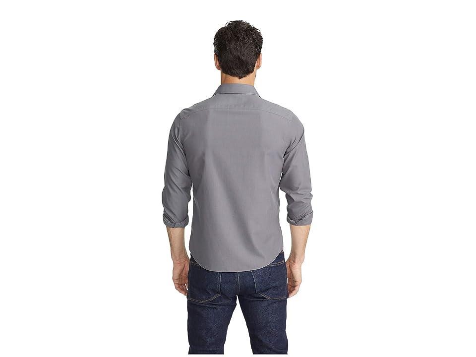 UNTUCKit Sangiovese - Wrinkle Free (Grey) Men's Clothing Product Image