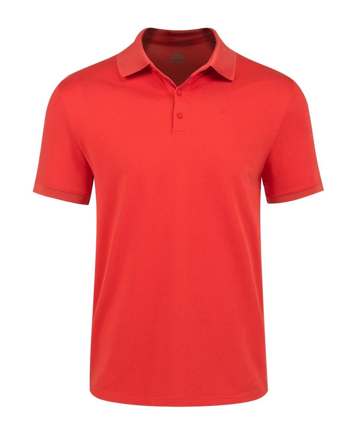 Mens Classic-Fit Cotton-Blend Pique Polo Shirt Product Image