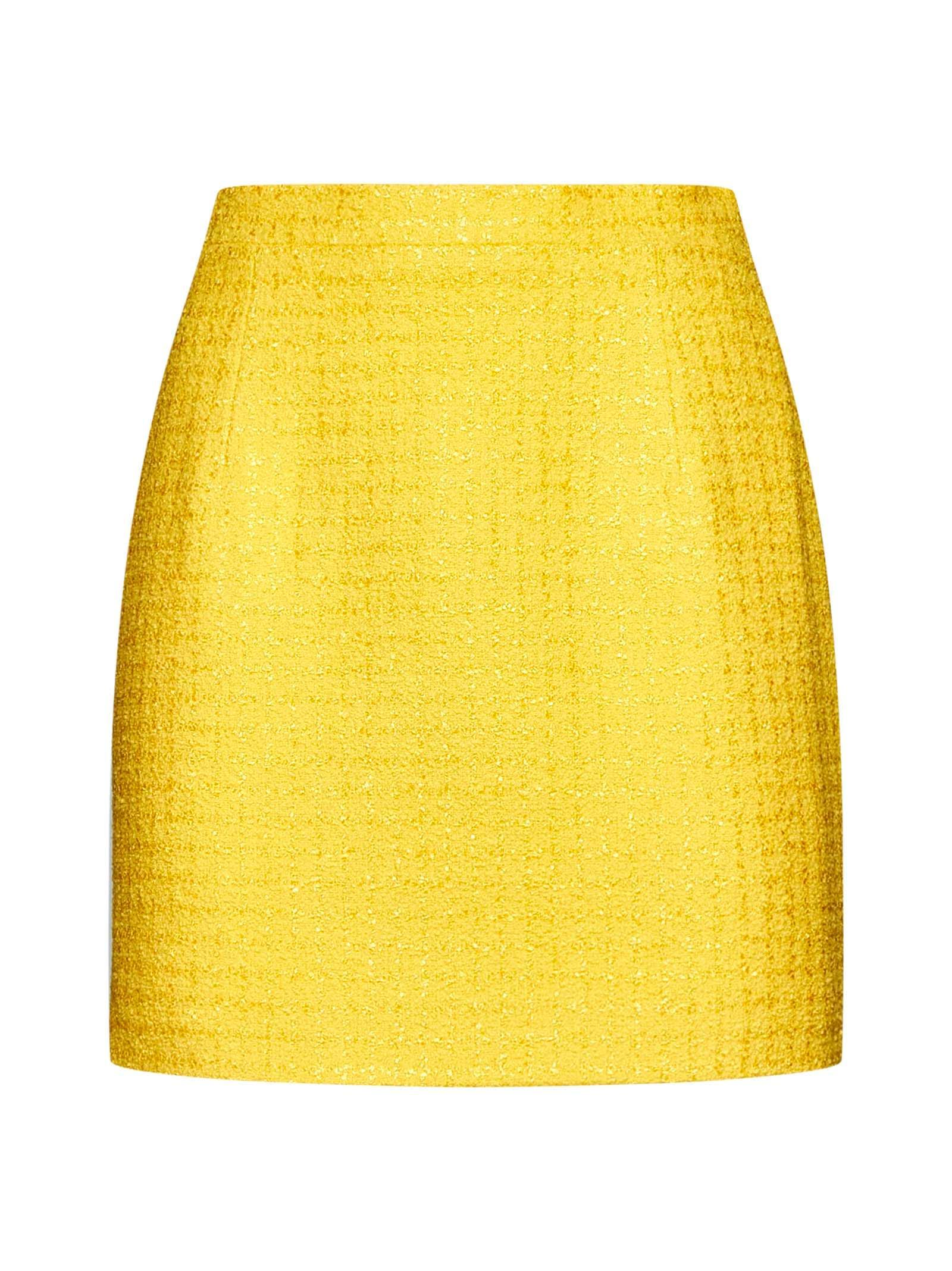 ALESSANDRA RICH Skirt In Yellow Product Image