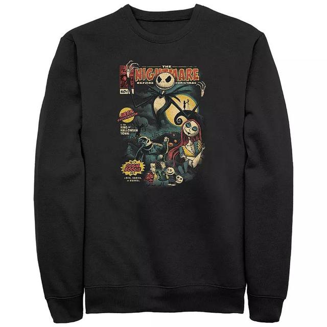 Disneys The Nightmare Before Christmas Graphic Novel Cover Mens Graphic Fleece Product Image