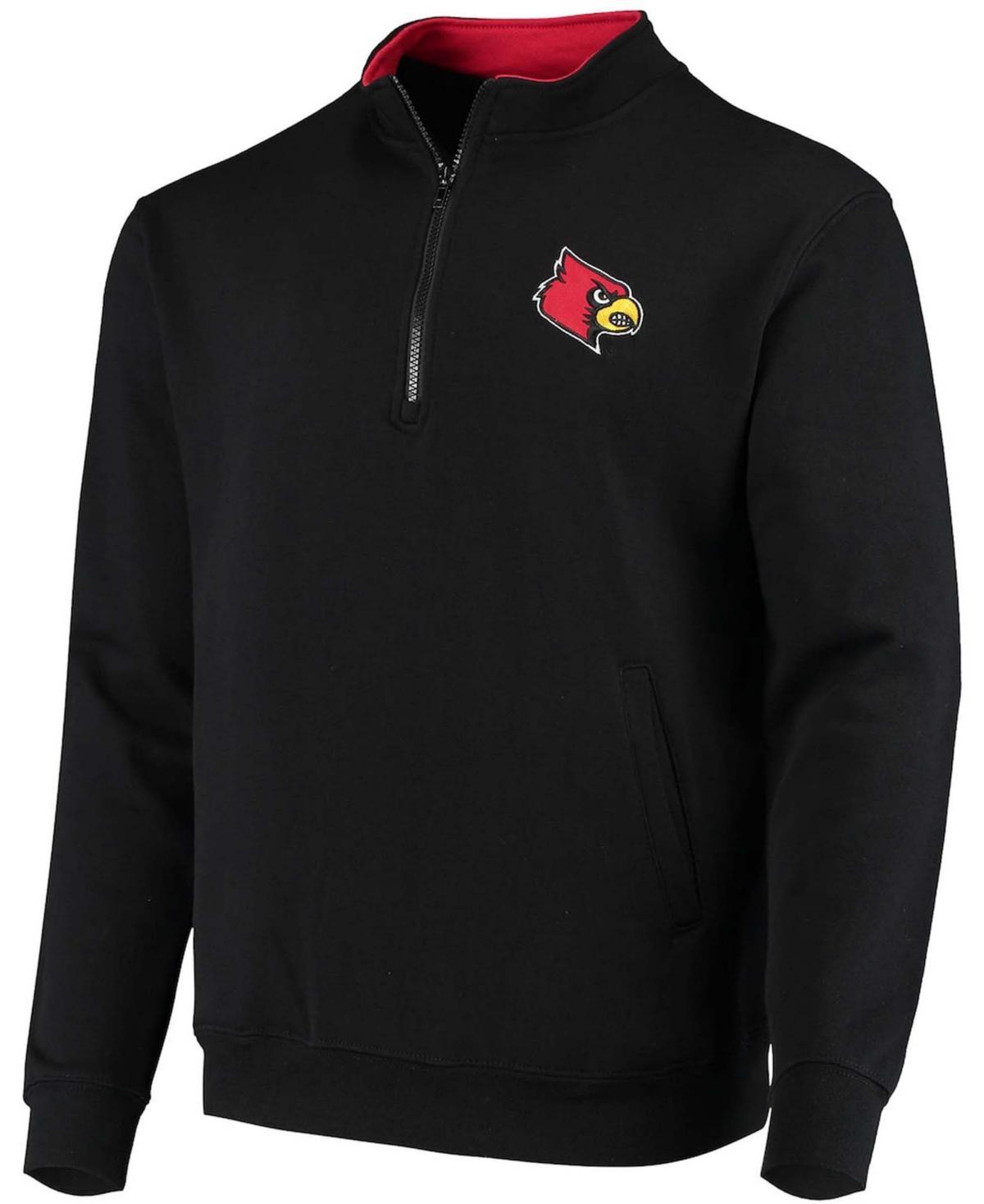 Mens Black Louisville Cardinals Tortugas Logo Quarter-Zip Jacket Product Image