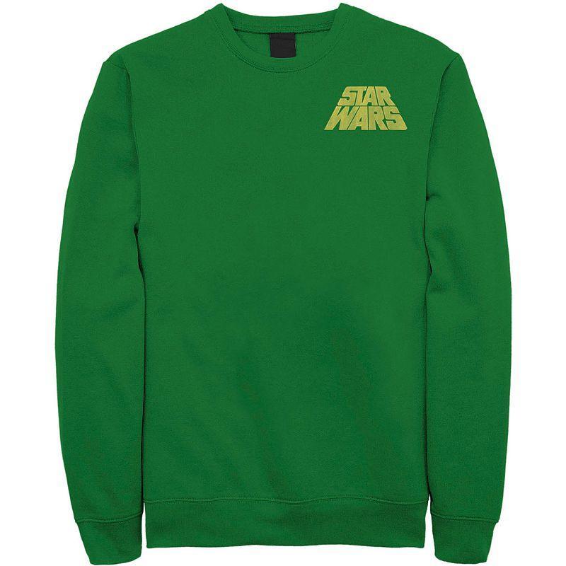 Mens Star Wars Distressed Slant Logo Z2 Sweatshirt Product Image