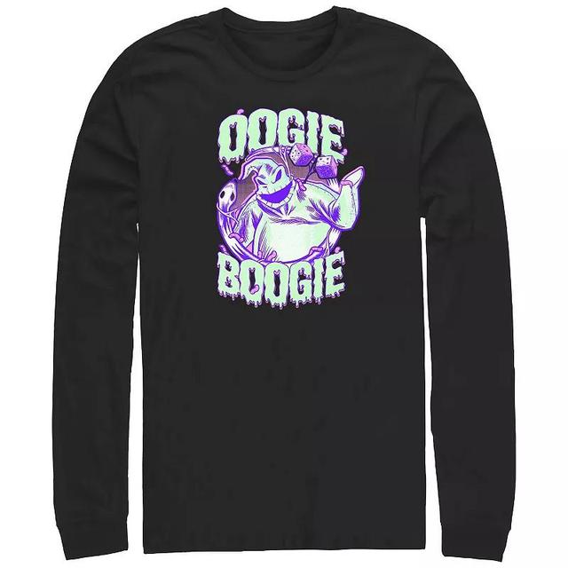 Disneys The Nightmare Before Christmas Oogie Boogie Long Sleeve Mens Graphic Tee Product Image