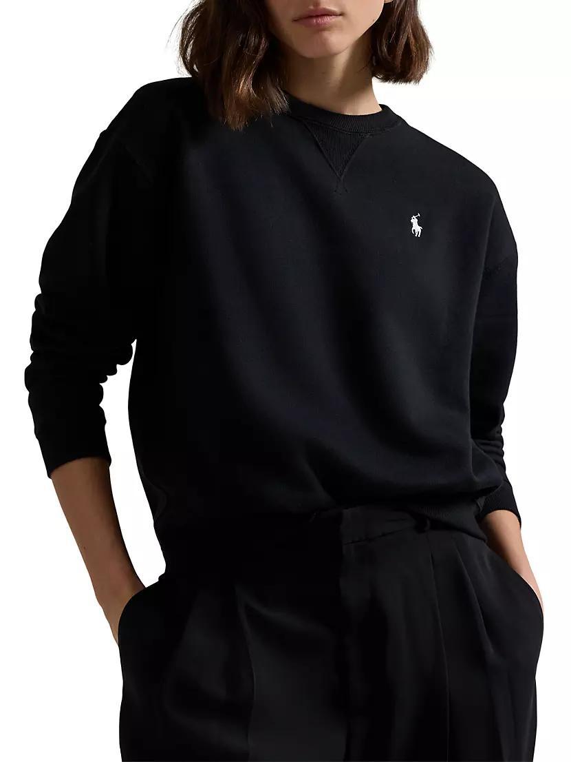 Womens Pony Logo Crewneck Sweatshirt Product Image