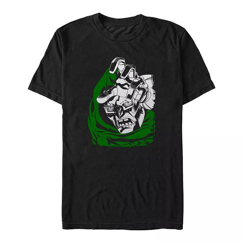 Big & Tall Marvel Fantastic Four Doctor Doom Poster Graphic Tee, Mens Product Image